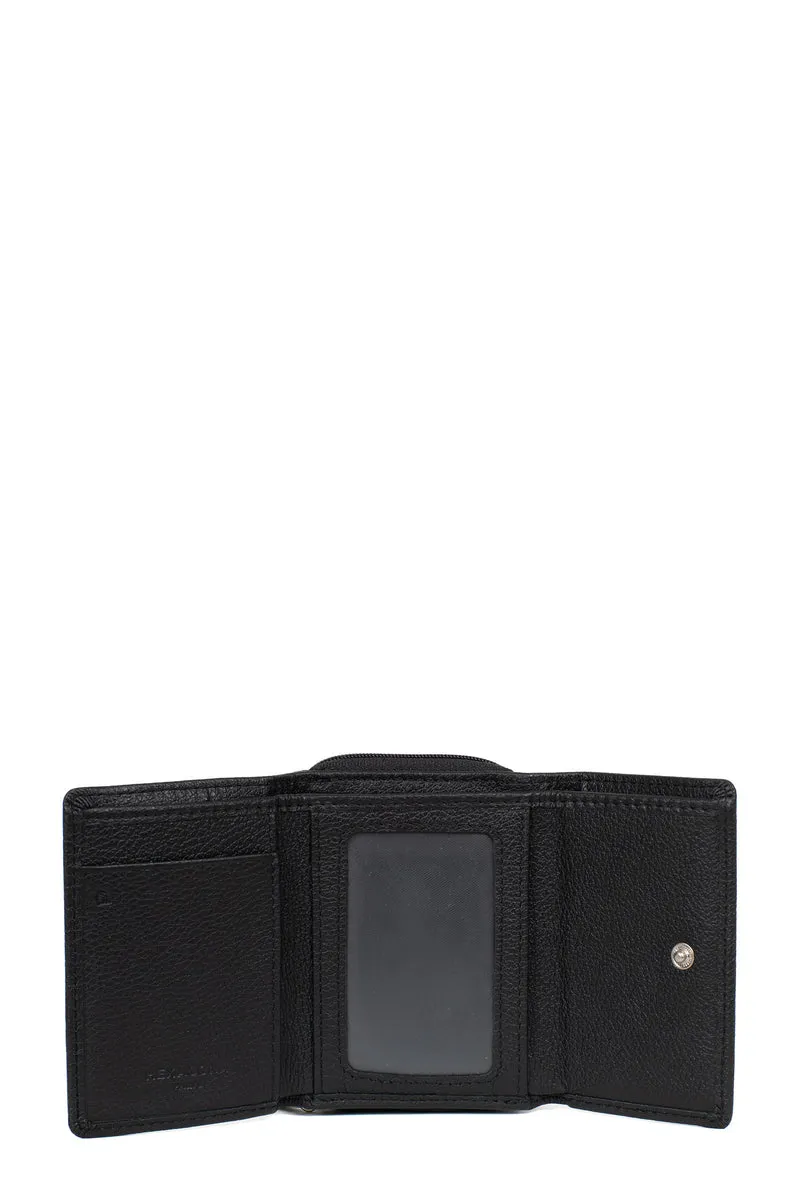 Portefeuille - 2 volets - Stop RFID - Cuir