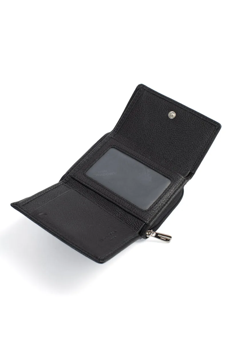 Portefeuille - 2 volets - Stop RFID - Cuir