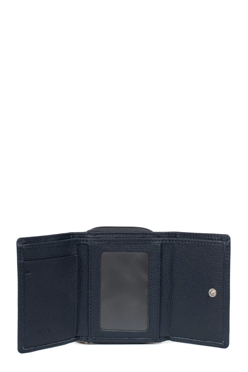 Portefeuille - 2 volets - Stop RFID - Cuir
