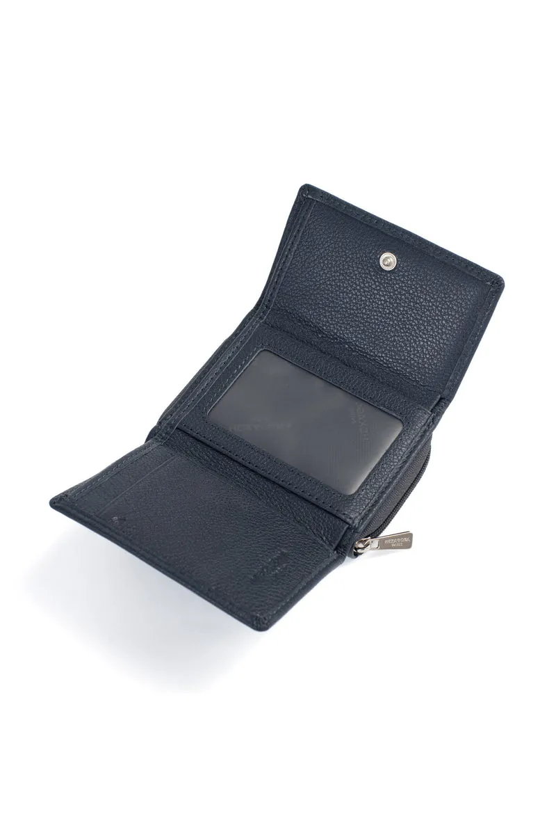 Portefeuille - 2 volets - Stop RFID - Cuir