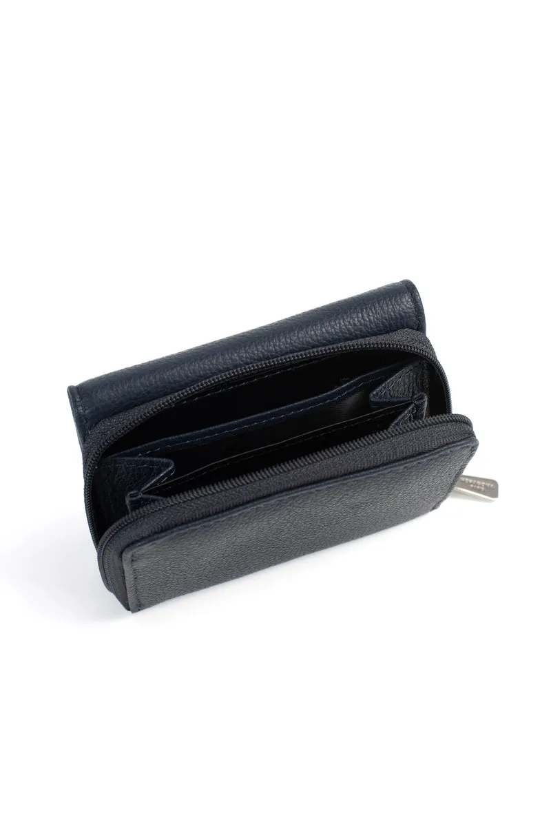 Portefeuille - 2 volets - Stop RFID - Cuir