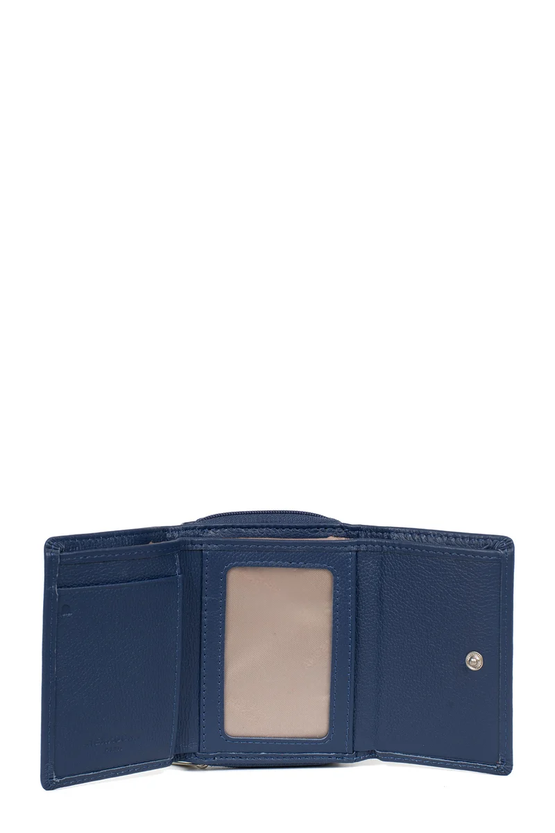 Portefeuille - 2 volets - Stop RFID - Cuir