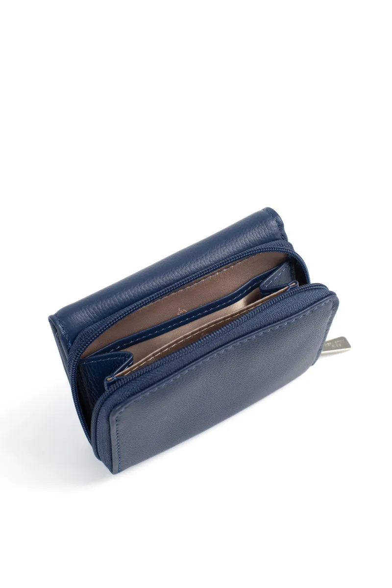 Portefeuille - 2 volets - Stop RFID - Cuir