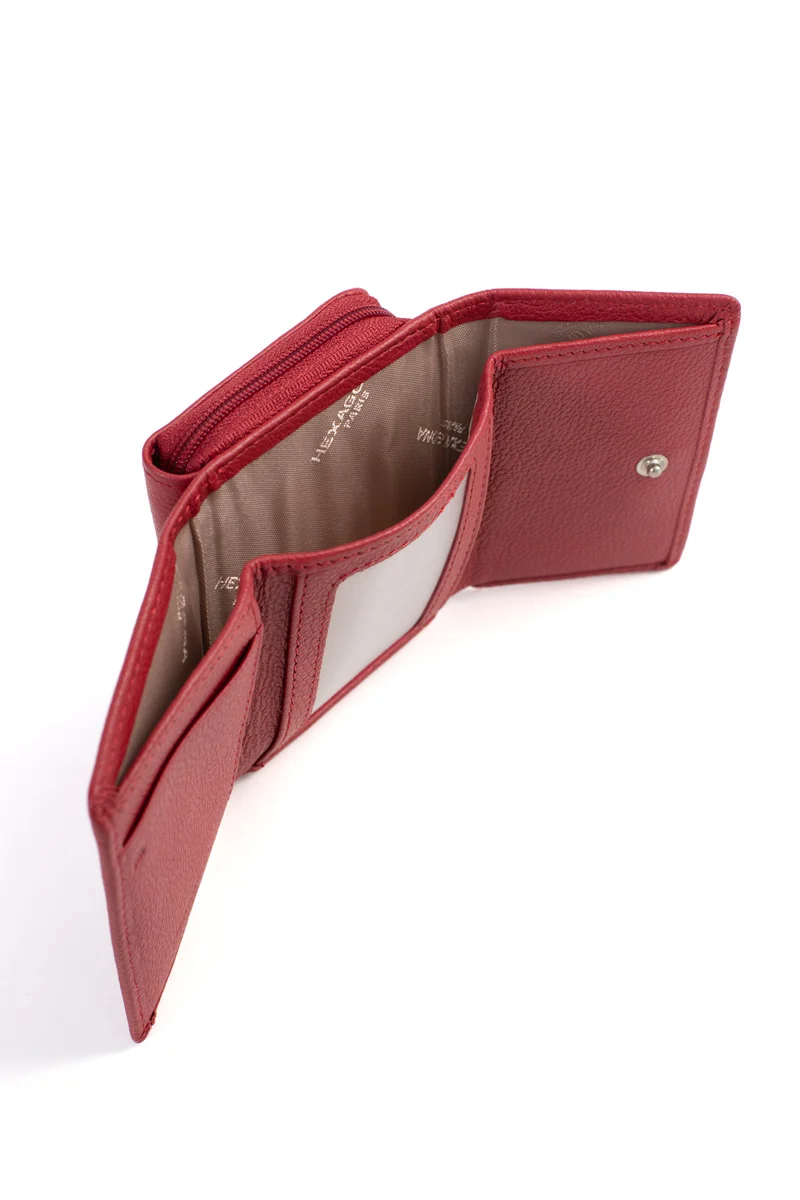 Portefeuille - 2 volets - Stop RFID - Cuir