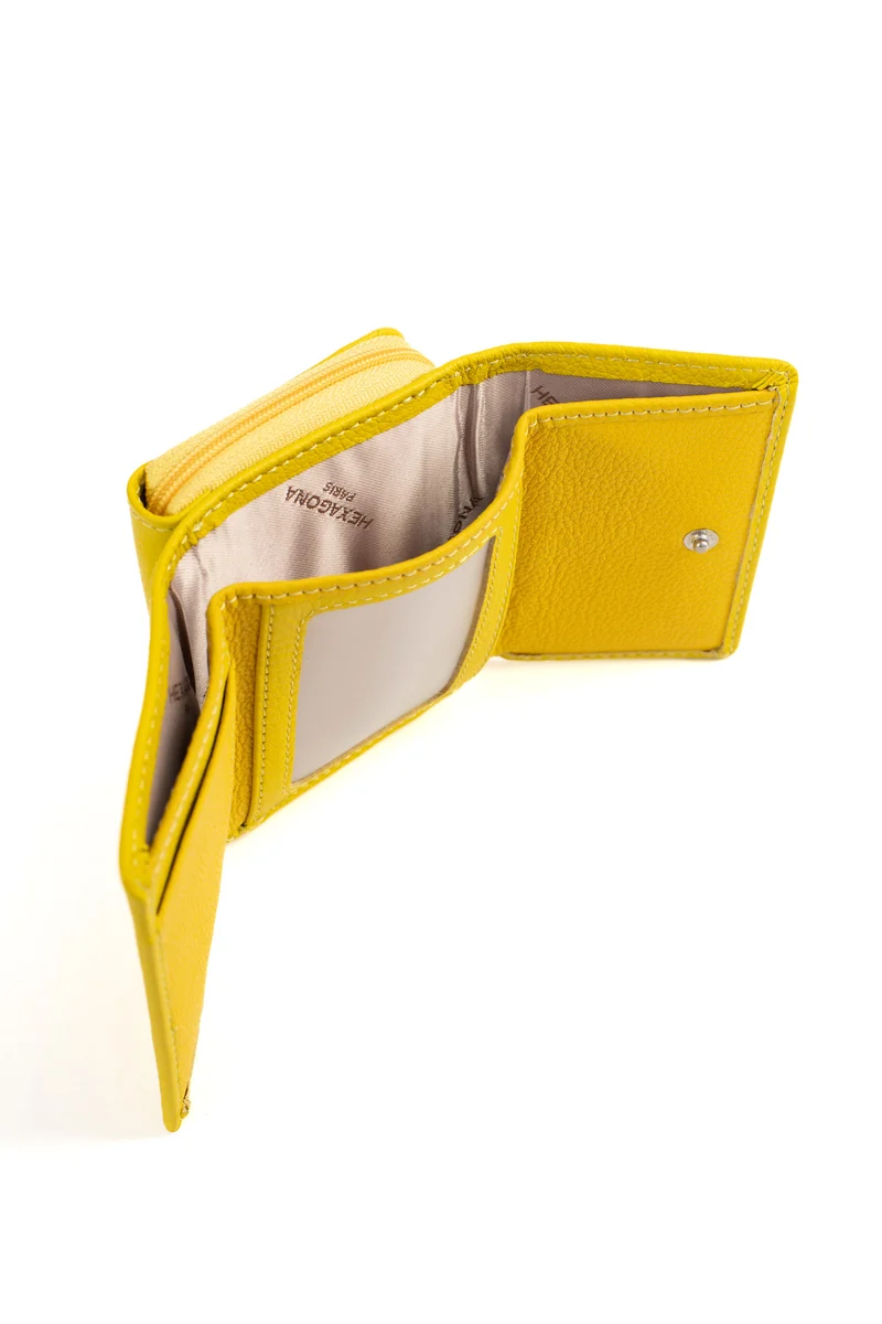 Portefeuille - 2 volets - Stop RFID - Cuir