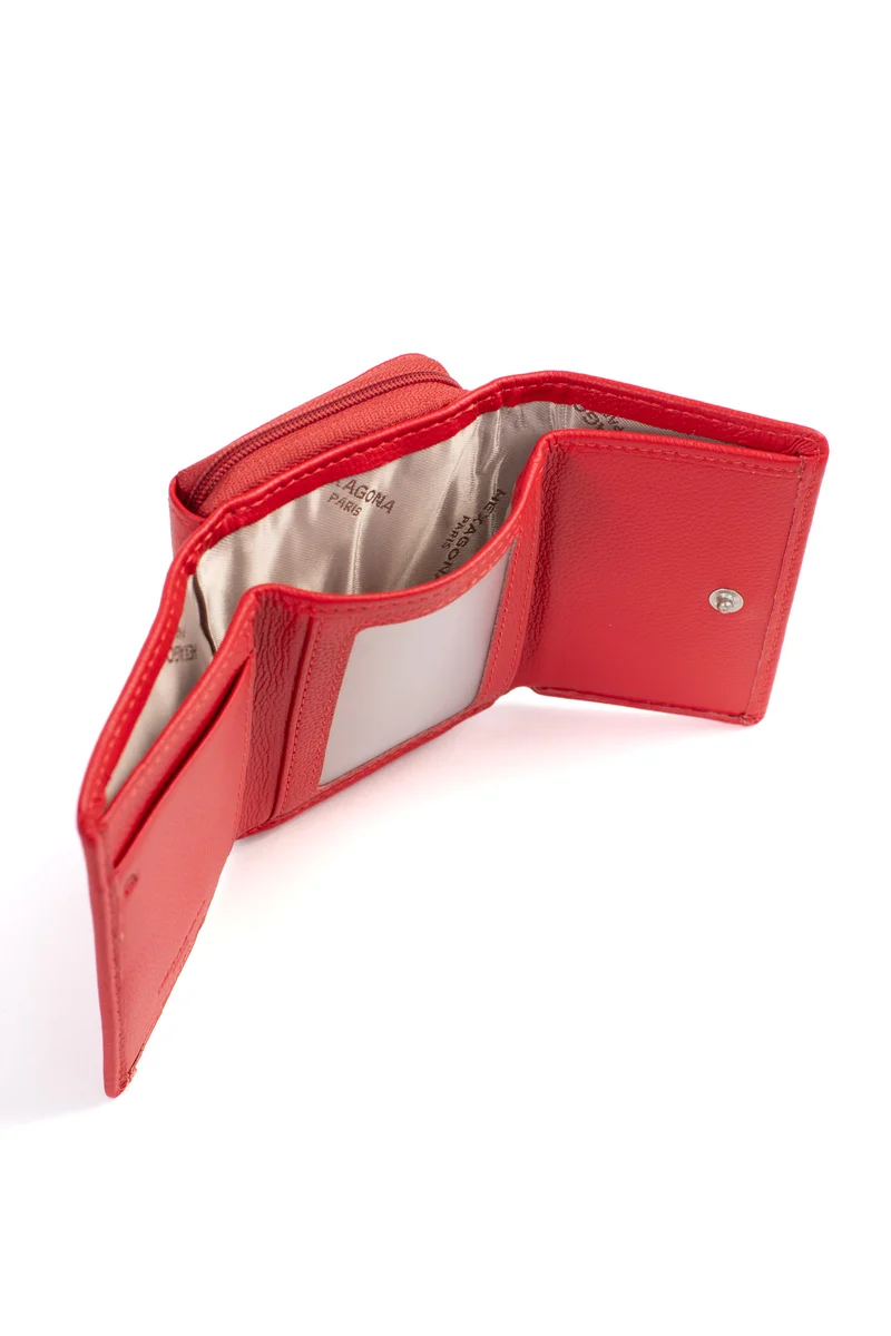 Portefeuille - 2 volets - Stop RFID - Cuir