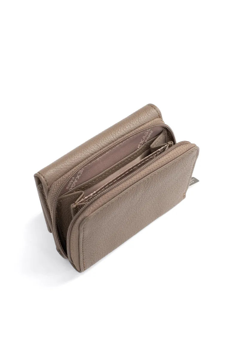 Portefeuille - 2 volets - Stop RFID - Cuir