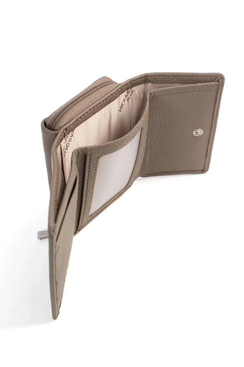 Portefeuille - 2 volets - Stop RFID - Cuir