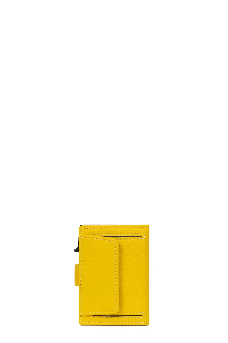 Boîtier porte-cartes - 2 volets - Stop RFID - Cuir