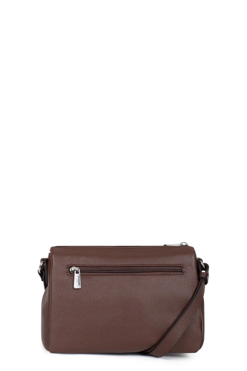 Sac porté travers - Cuir