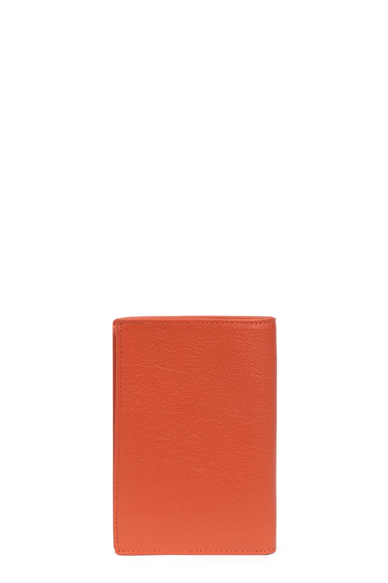 Portefeuille européen - 2 volets - Cuir