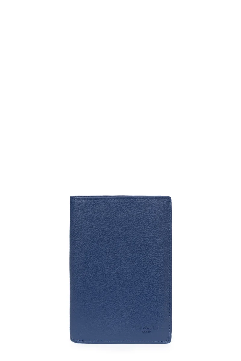 Portefeuille européen - 2 volets - Cuir
