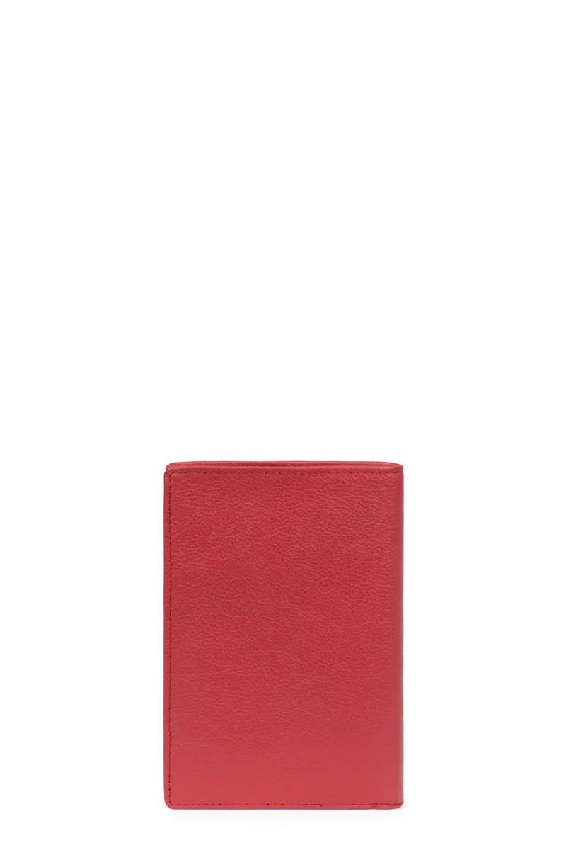 Portefeuille européen - 2 volets - Cuir