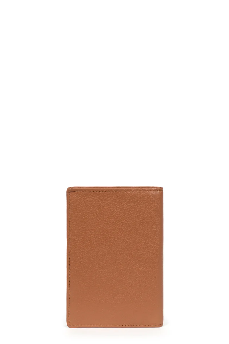Portefeuille européen - 2 volets - Cuir
