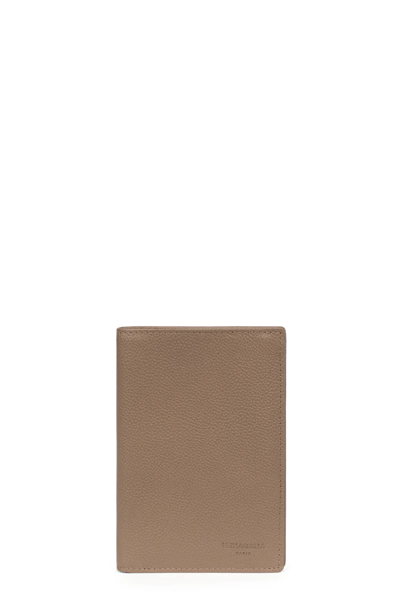 Portefeuille européen - 2 volets - Cuir
