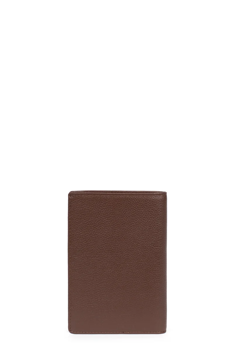 Portefeuille européen - 2 volets - Cuir