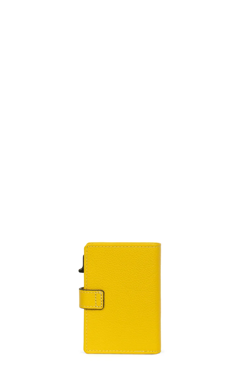 Boîtier porte-cartes - 2 volets - Stop RFID - Cuir