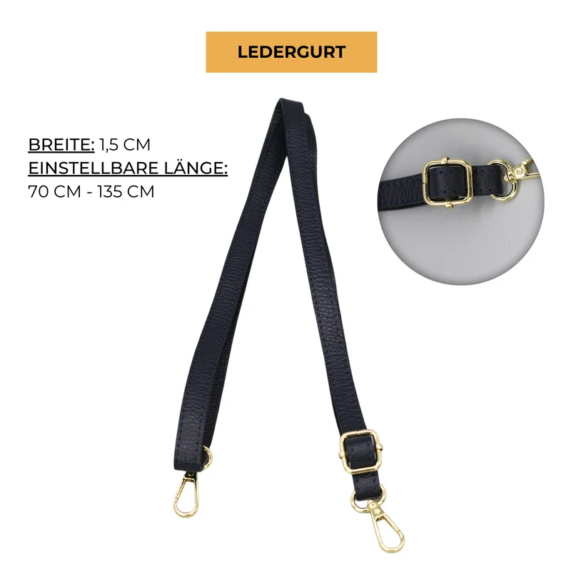 Kira - Navy Blau (Gold)