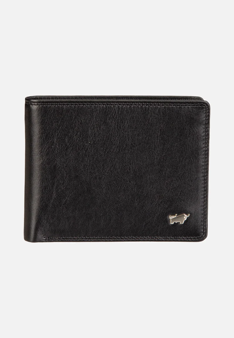 Golf RFID Coin Wallet 4+3Cs Black - Portemonnaie