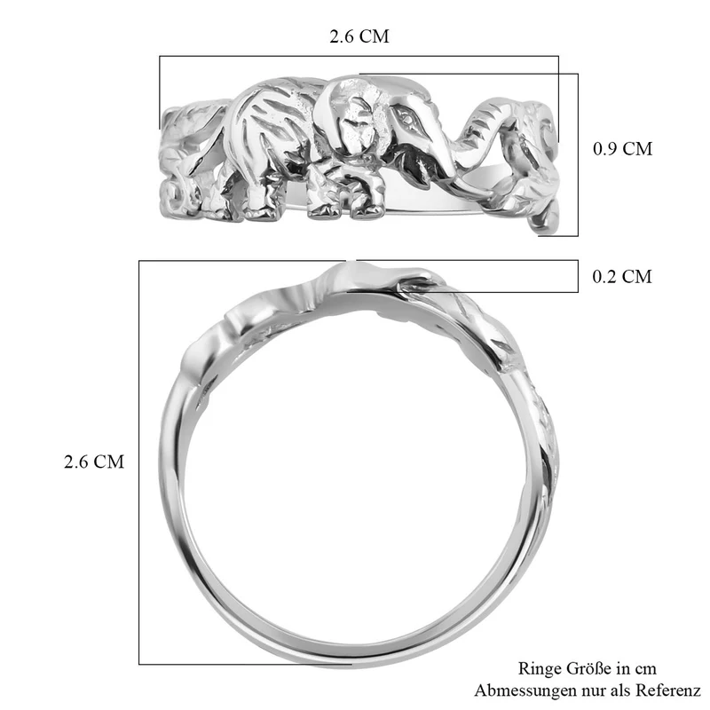 925 Silber Ringe ca. 5,43g