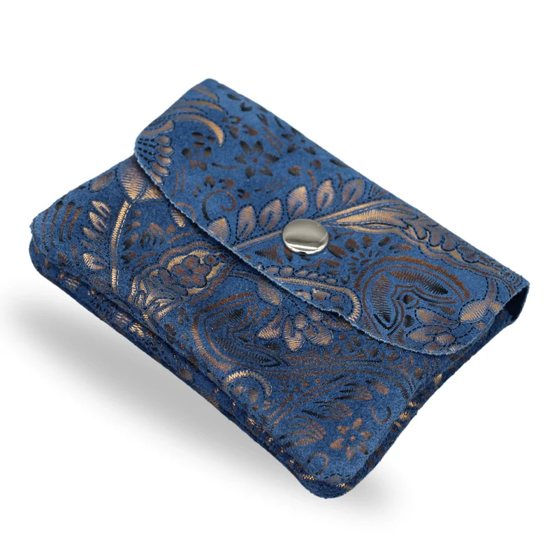 Mini - Blau Gemustert