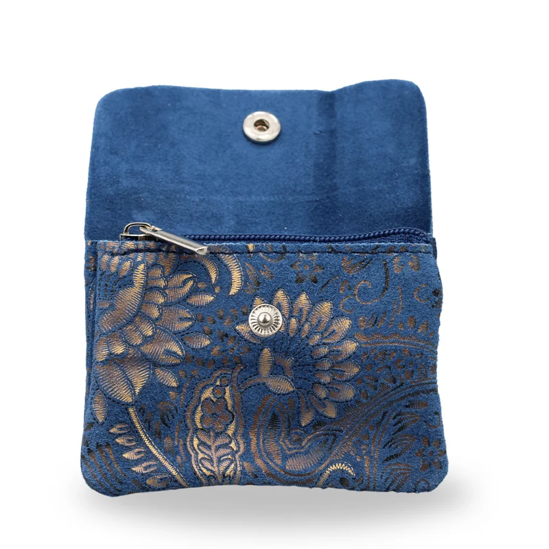 Mini - Blau Gemustert