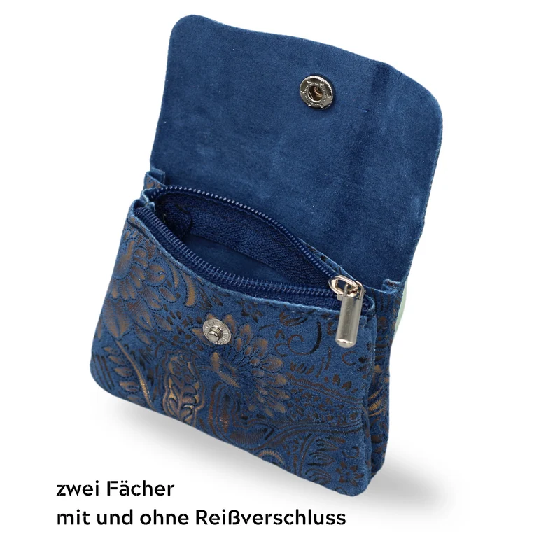 Mini - Blau Gemustert