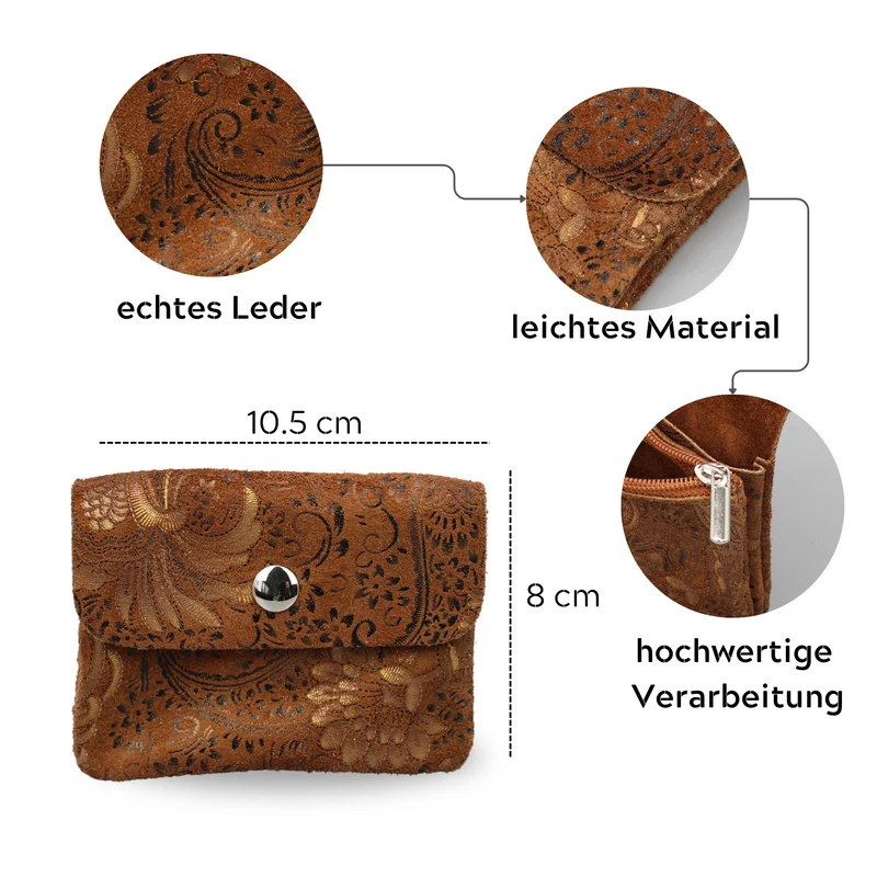 Mini - Braun Gemustert