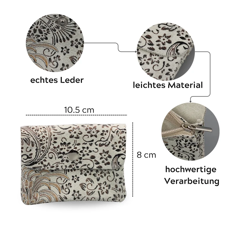 Mini - Beige Gemustert