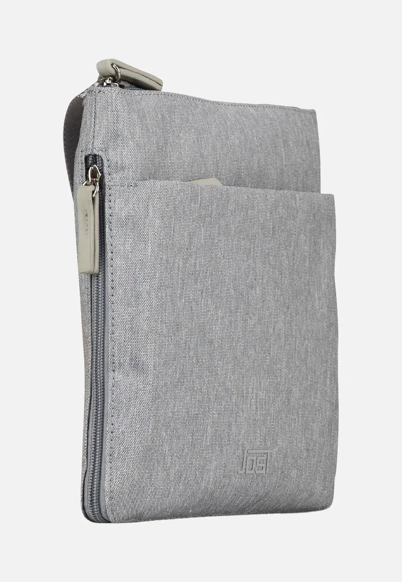 Bergen Zip 1615 Light Grey - Schultertasche