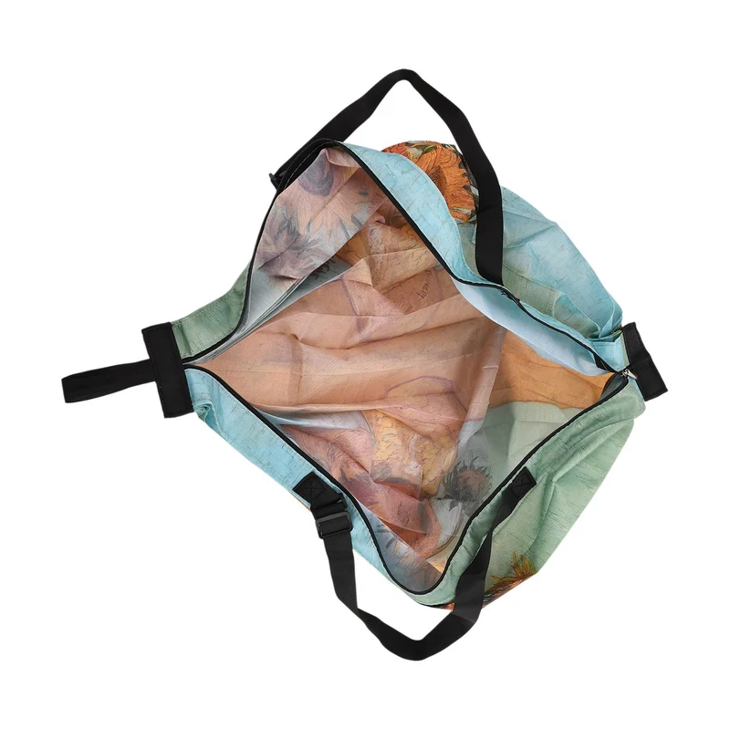 Shopper Tasche mit La Plume Mucha Design, 40x30x12cm, Mucha