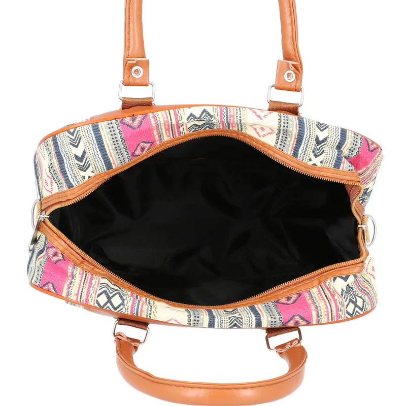 Boho Stil Handtasche, 30x30x12 cm, Grün