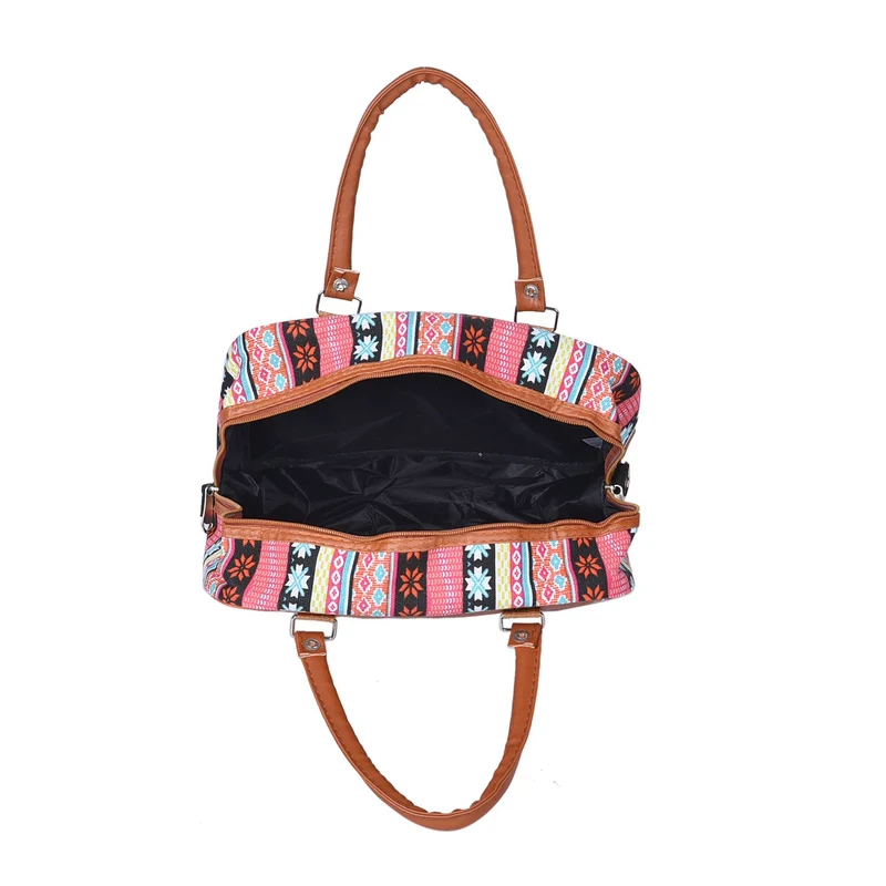 Boho Stil Handtasche, 30x30x12 cm, Grün