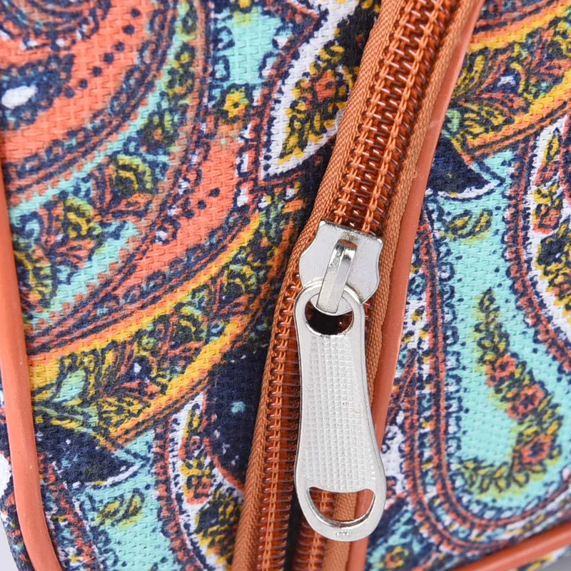 Boho Stil Handtasche, 30x30x12 cm, Grün