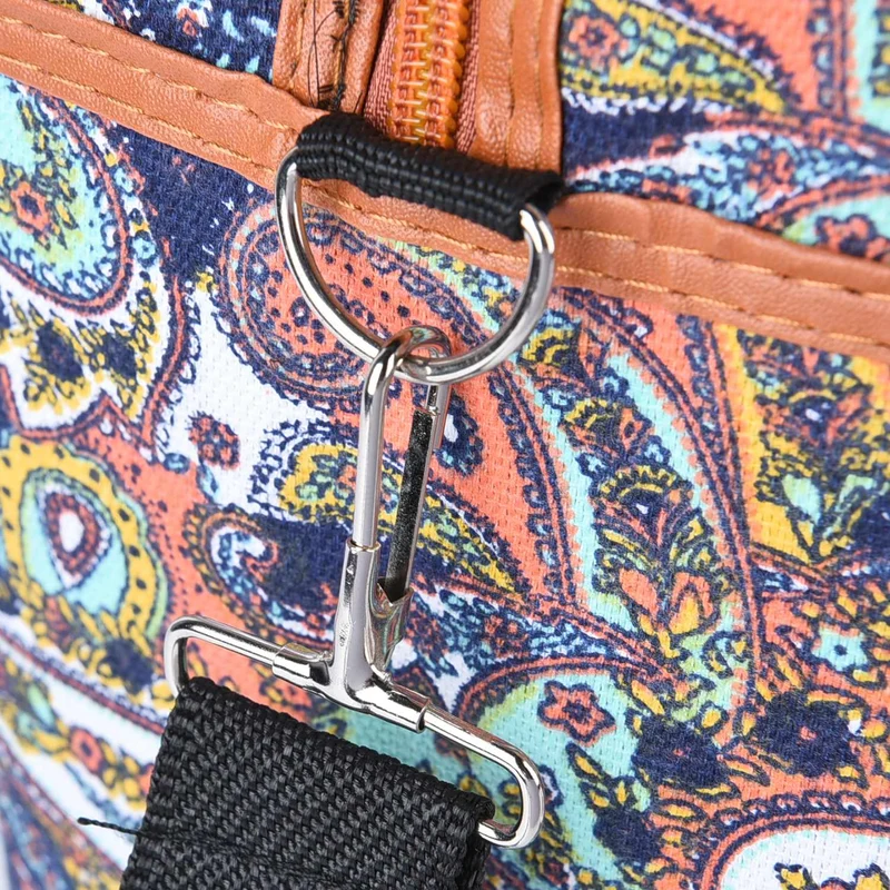 Boho Stil Handtasche, 30x30x12 cm, Grün