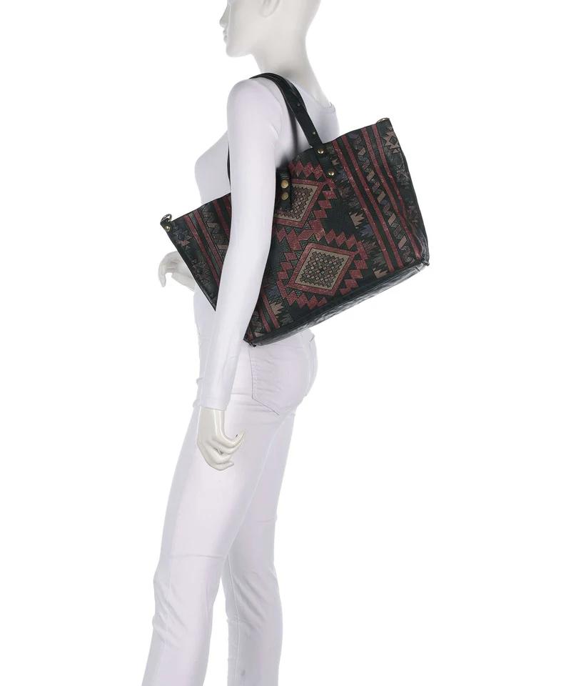Campomaggi Shopper green bottle