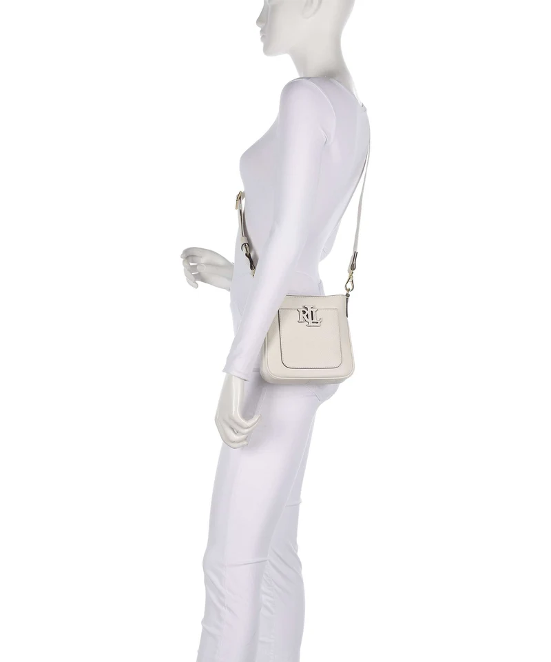 Lauren Ralph Lauren Cameryn Small Umhängetasche soft white