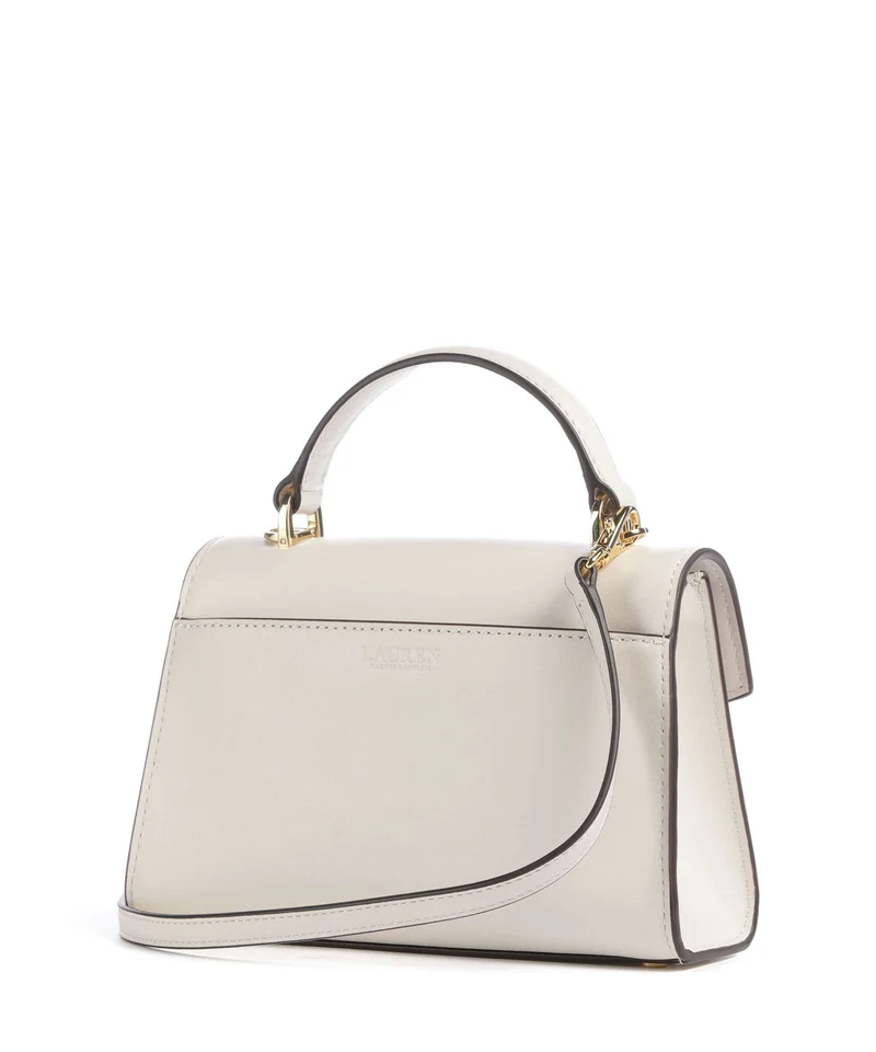Lauren Ralph Lauren Farrah Small Umhängetasche soft white