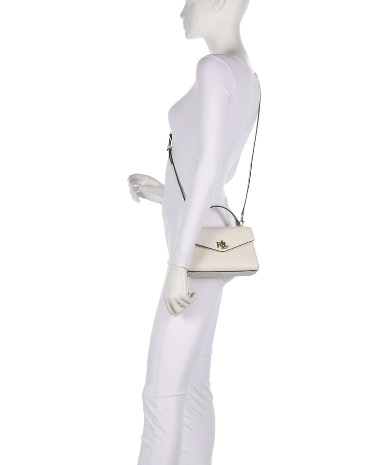 Lauren Ralph Lauren Farrah Small Umhängetasche soft white