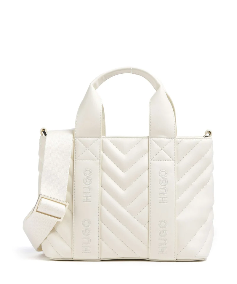 Hugo Becky Handtasche open white