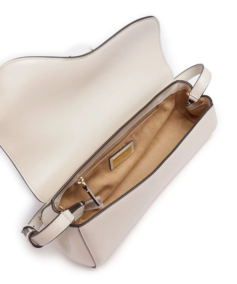 Lauren Ralph Lauren Tasha Medium Schultertasche soft white