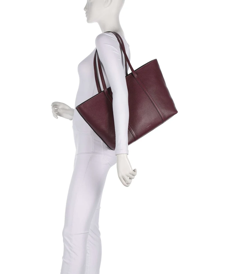 Radley London The Weekly Shopper dark cherry