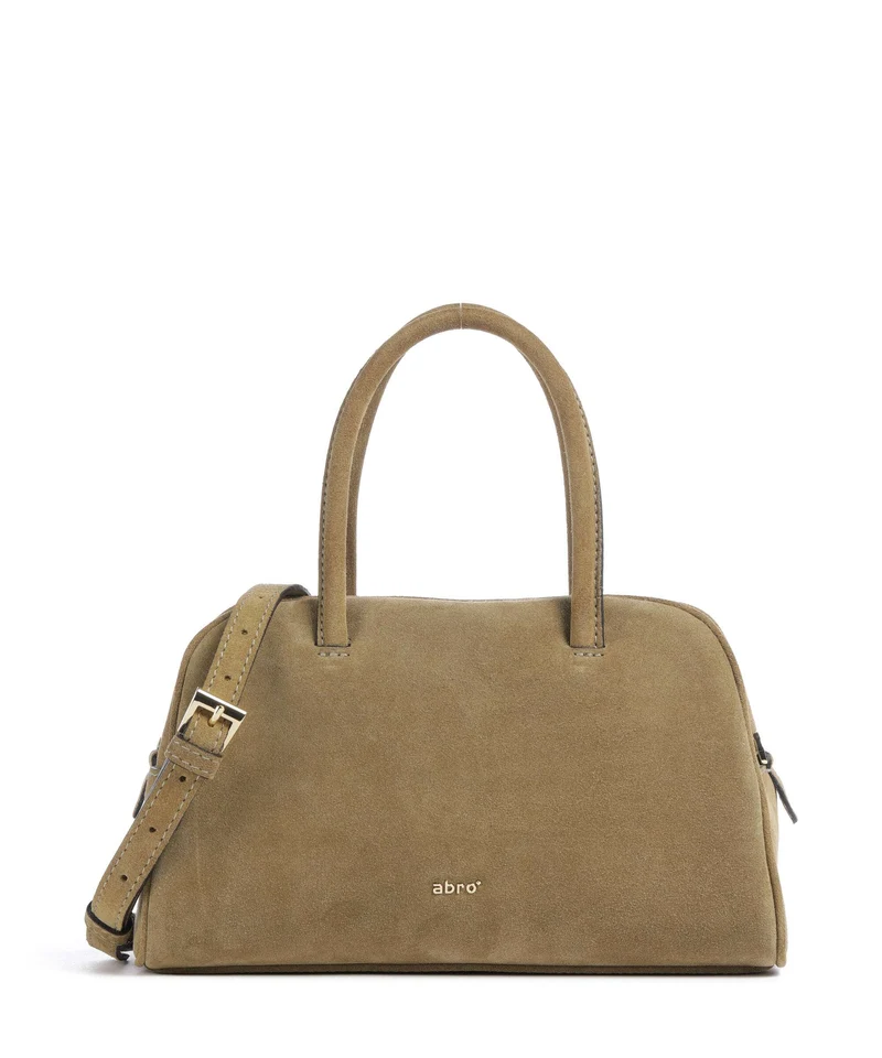 Abro Suede Amara Handtasche mud