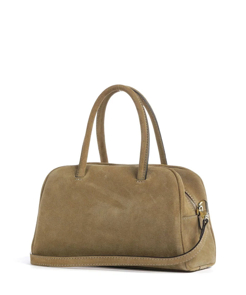 Abro Suede Amara Handtasche mud