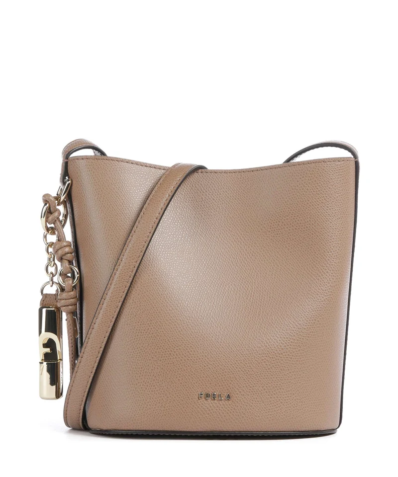 Furla Roxie Mini Bucket Handtasche toffee