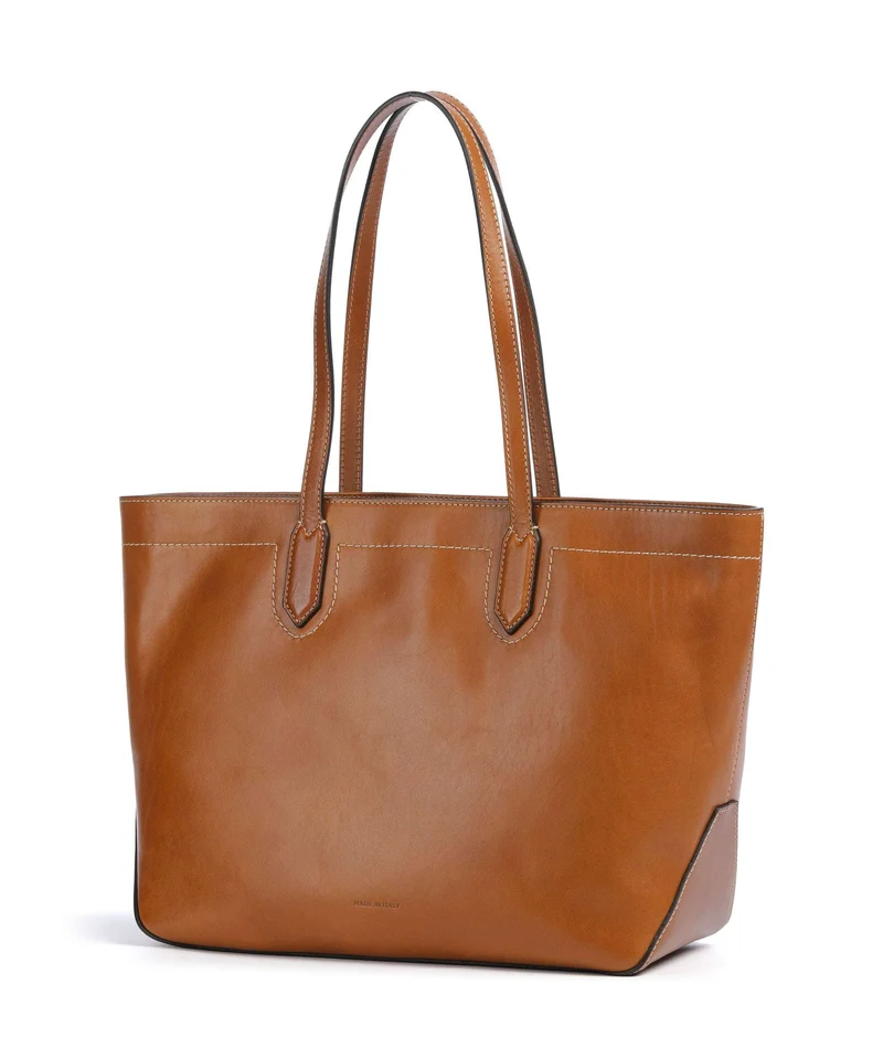 The Bridge Larissa Shopper cognac