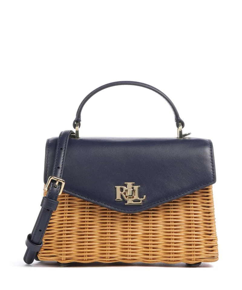 Lauren Ralph Lauren Farrah Small Handtasche light walnut/refined navy