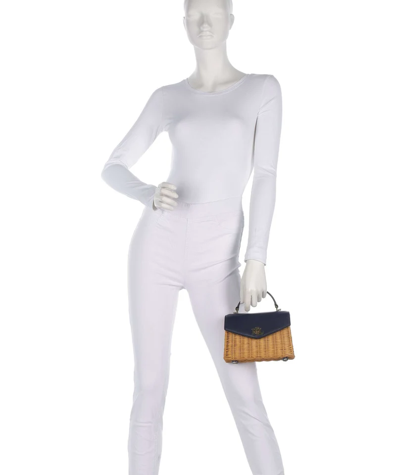 Lauren Ralph Lauren Farrah Small Handtasche light walnut/refined navy