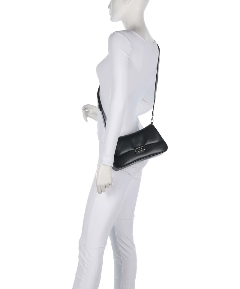 Emporio Armani Cassandra M Schultertasche black beauty