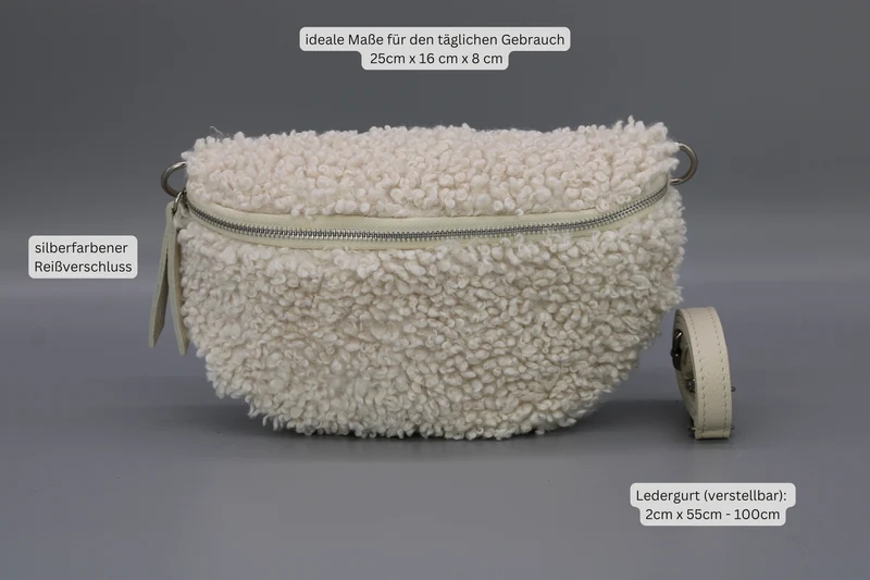 Teddy - Medium Beige (Silber)